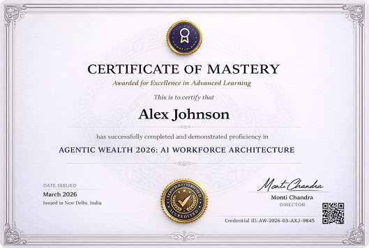 Official Winner Certificate