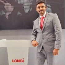 Rahul B Morde, <span>General Manager – Business Development, LONGi India</span>