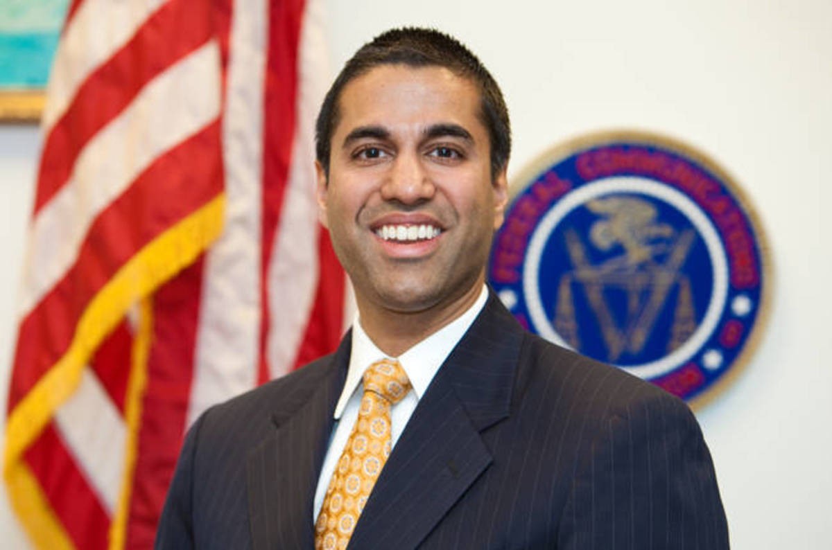 Ajit Pai, <span>Chairman <br> Federal Communications Commission</span>
