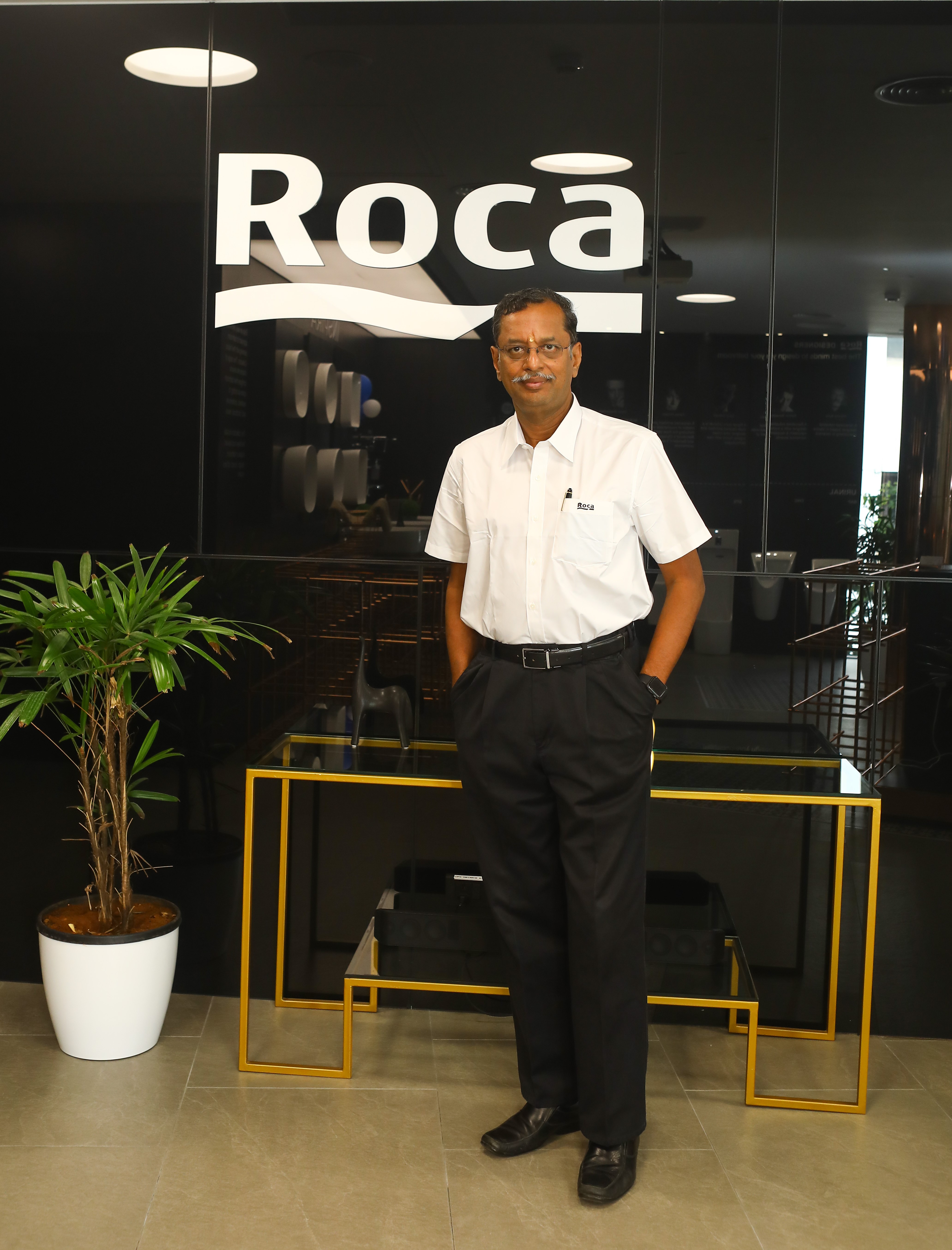 K.E Ranganathan, <span>Managing Director <br> Roca Parryware</span>
