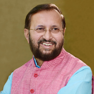 Shri  Prakash Javadekar, <span>Hon'ble Union Minister of Environment, Forest and Climate Change & Information and Broadcasting and Heavy Industries & Public Enterprises, GoI</span>