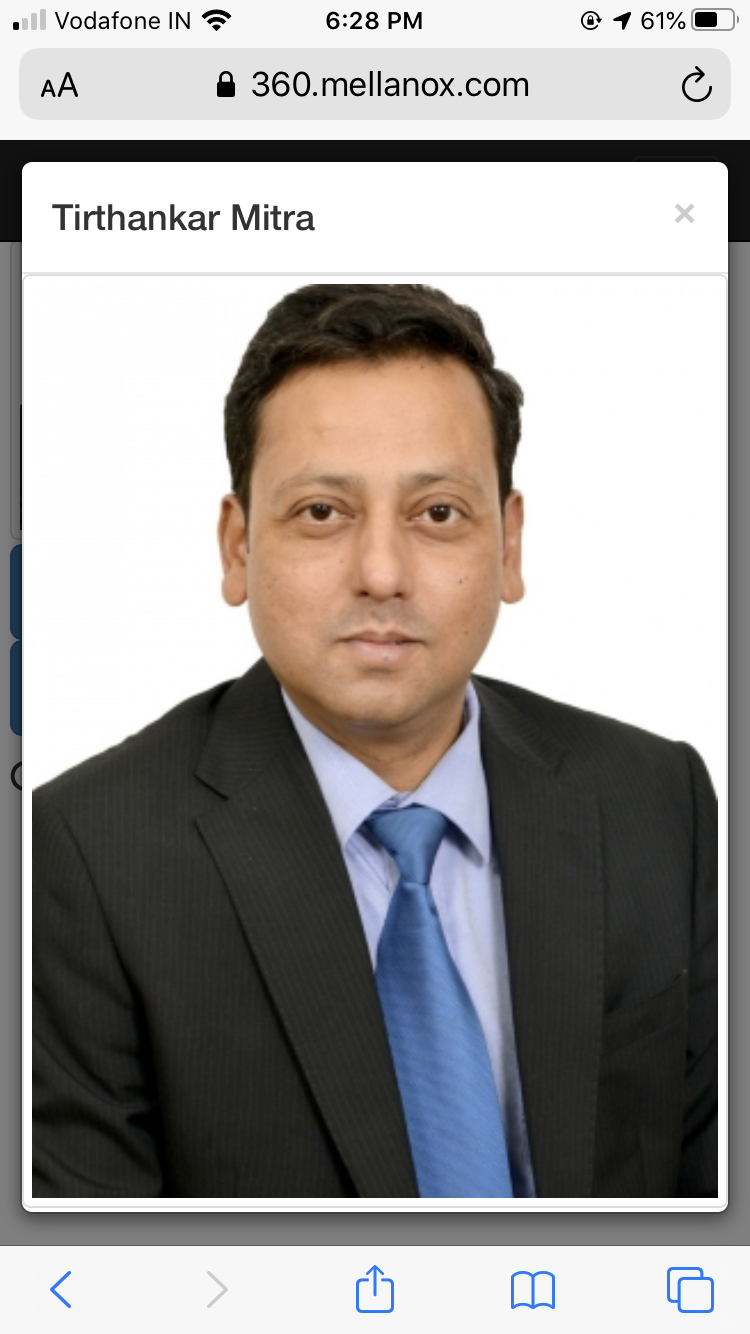 Tirthankar Mitra, <span>Regional CEO West, Sify Technologies</span>