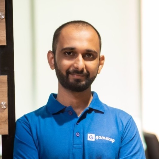 Yashash Agarwal , <span>Co-founder, Gamezop</span>