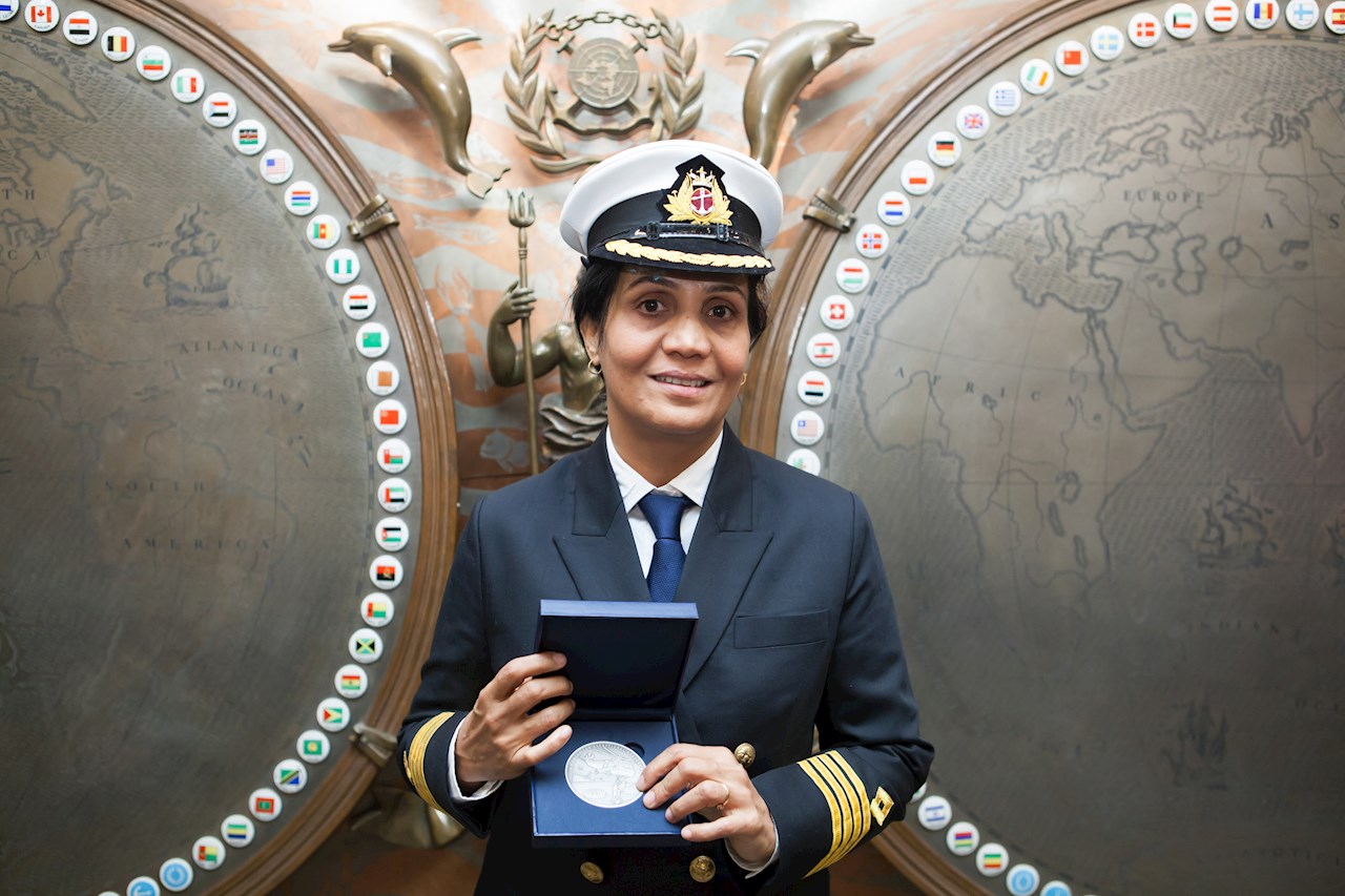 Captain Radhika Menon, <span>Sailing Captain, Synergy Maritime and Co-Founder, International Women Seafarers Foundation</span>