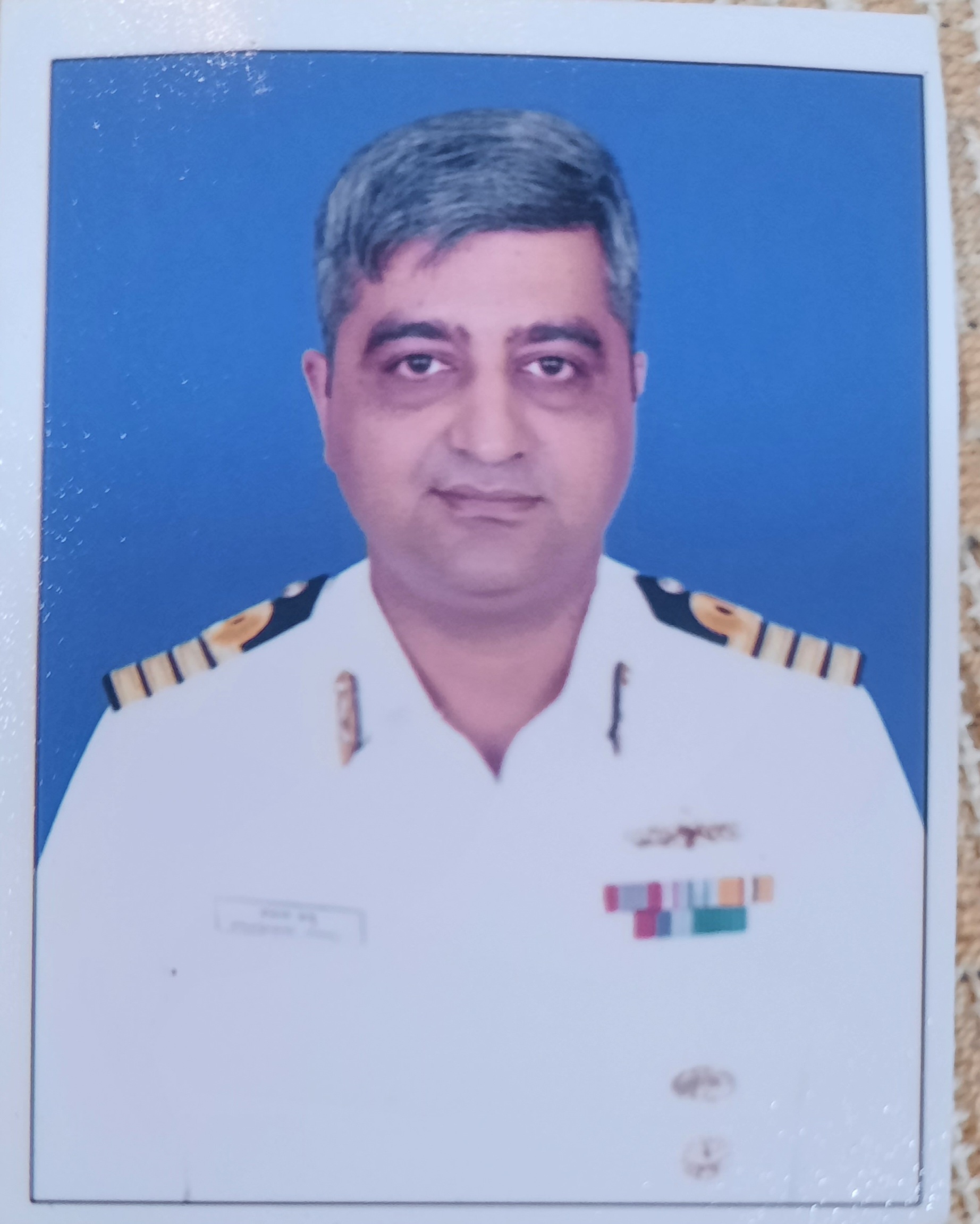 Captain Prashant Handu, <span>Commanding Officer, INS Kolkata</span>