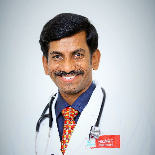 Dr YVC Reddy, <span>Senior Consultant & Interventional Cardiologist at Apollo Main Hospitals, Chennai</span>