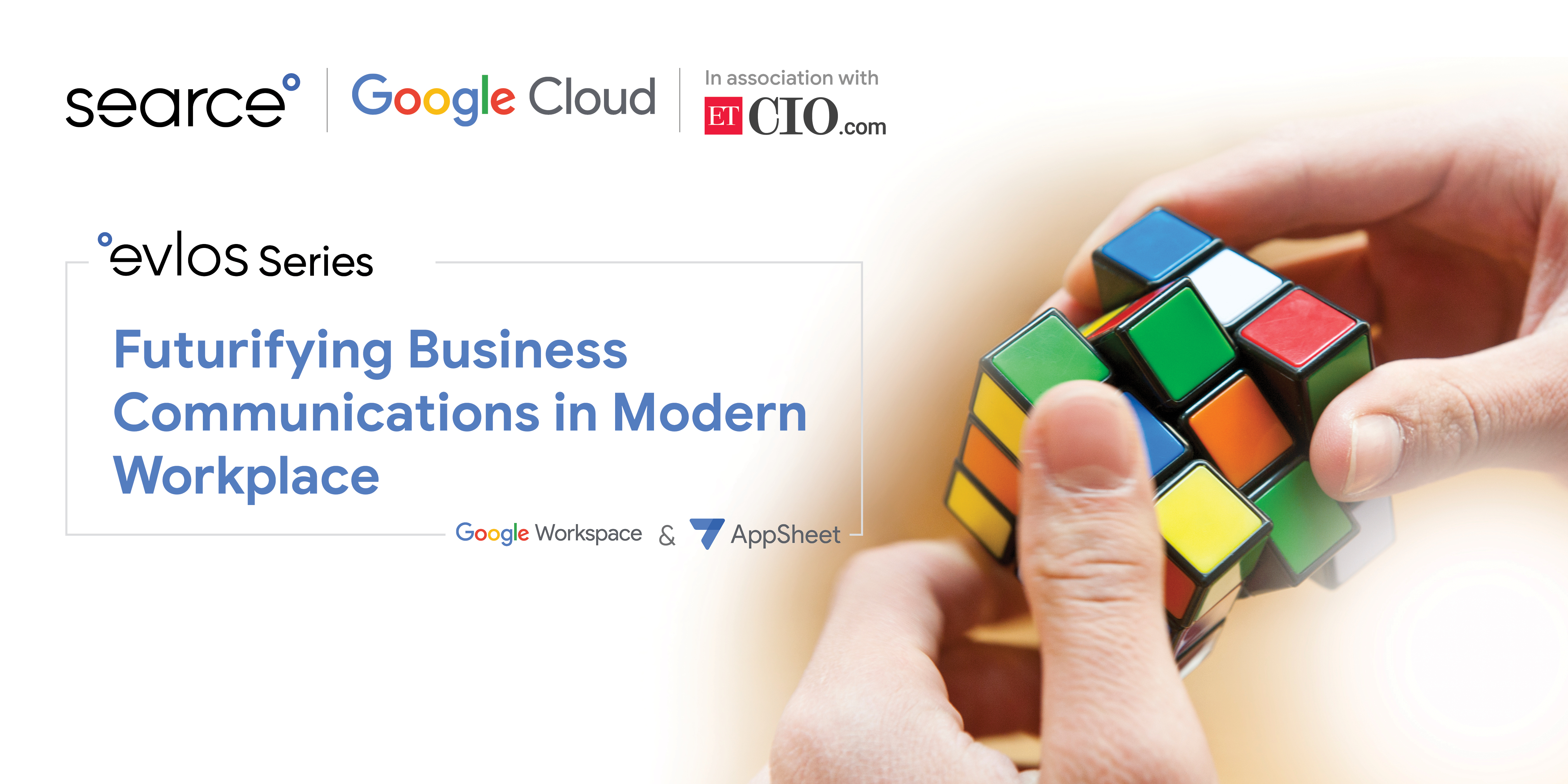 Futurifying Business Communication in Modern Workspace Organized by ETCIO and Searce Google Cloud - YouTube
