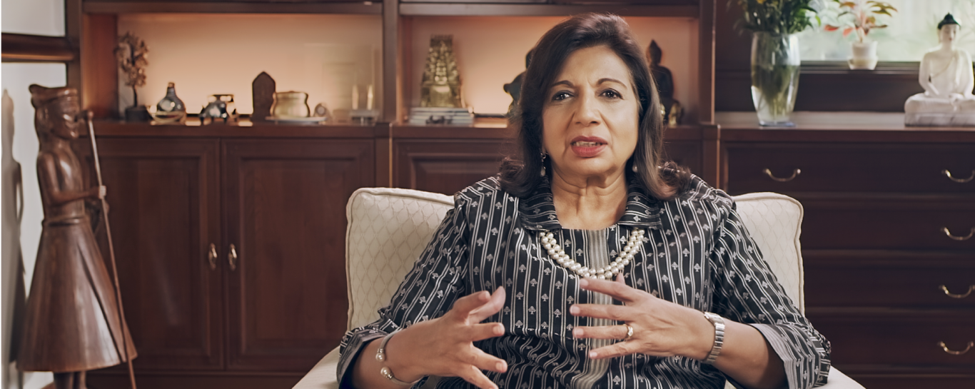 Kiran Mazumdar Shaw - Self made entrepreneurship | Finding purpose